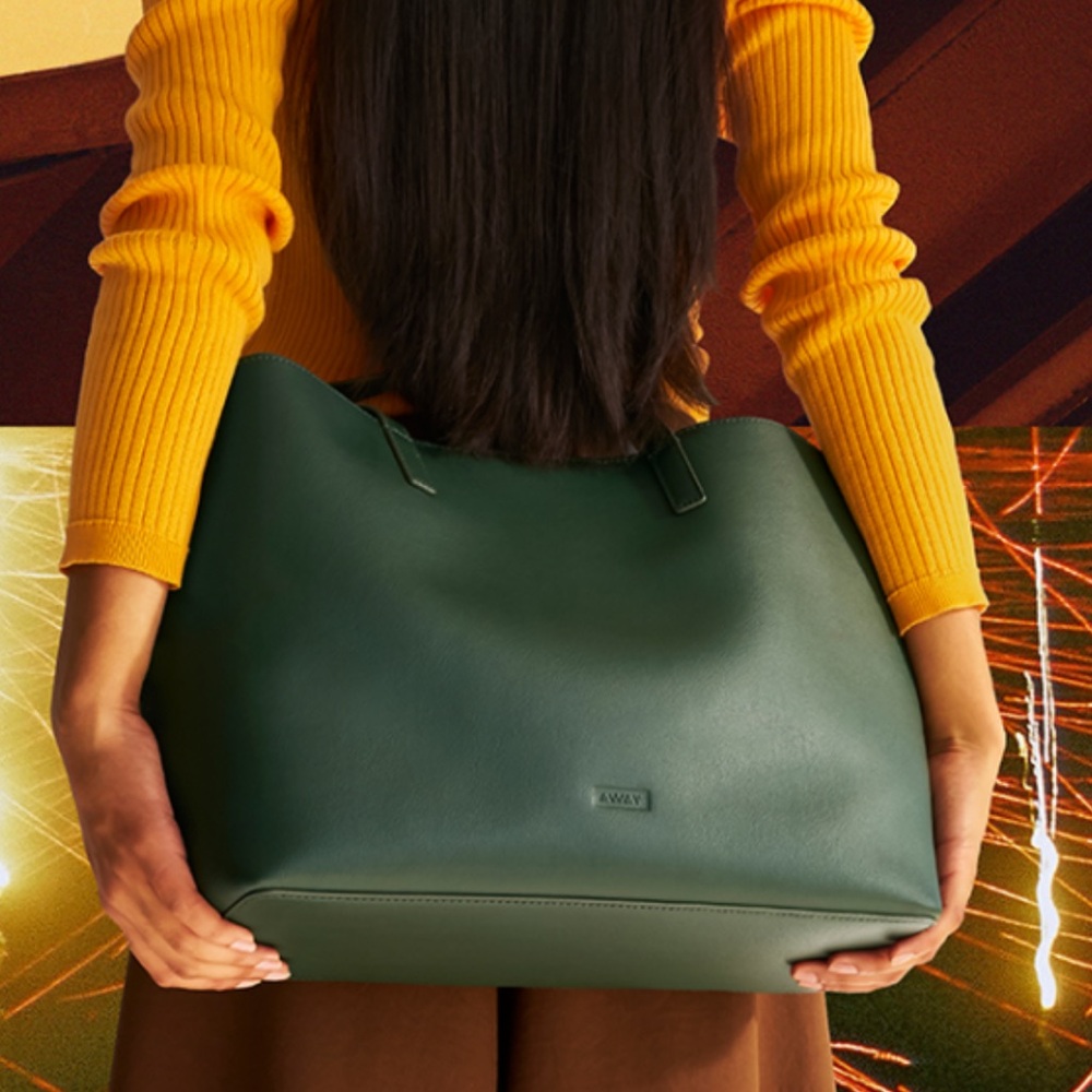 Away Green Tote Bag